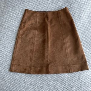 Suede Babaton Mini skirt